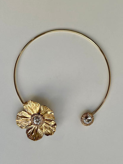 CHOKER ANÉMONA GOLD